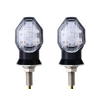 eglci 2pcs Universal Motorcycle Turn Signal Indicators Light Amber Blinker Lighting Tail Lamp Upgrade Accessories Motorbikes Parts Motorbike Turn Signals