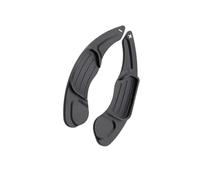 eglci Compatible with Lincoln for MKZ 2013-2020 for MKS 2013-2016 Car Paddle Shifter Cover Car Steering Wheel Paddle Shift Shifter Extension Aluminum Shift Paddle Extender(Black)