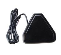 eglci High Level Brake Lamp Universal Car Tail Third Brake Signal Light Rear Bumper Pilot Stop Lamp Triangle Sporty F1 Style Additional Stop Light Anti Tailgating Warning Light(color1)