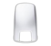 eglci Interior Garnish Compatible with Peugeot for 2008 2019-2023 for E2008 2020-2022 AT Gear Shift Knob Sticker Cover Shifter Trim Protector Interior(Silver)