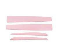 eglci Interior Garnish Compatible with Tesla for Model Y 2020 2021 2022 2023 Car Steering Wheel Protection Cover Shift Knob Door Trim Dashboard Strip(4 pcs)