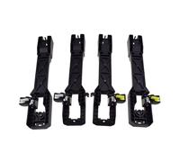 eglci Side Exterior Door Handle Compatible with Kia for Sportage 2006-2010 826551F010 826651F010 Front Rear Left Right Exterior Door Handle Inner Frame Base Holder(4 Pcs Front Rear Kit)