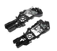 eglci Side Exterior Door Handle Compatible with VW for Passat B6 B7 2006-2015 for Phaeton Right Left Car Door Handle Frame for Bracket Fixing(A Set)