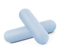 Egles Dumbbell Set for Women & Men, Set of 2 (3.3 LB | 6.6 LB Pair) -Hand Weights for Walking, Strength Training, Aerobics or Yoga, Pilates, Non-Slip Weights, Portable Strength Training, sky blue