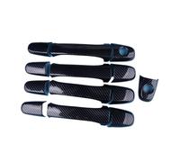 EGLGPAGAEY Exterior Door Handle Door Handle for Lexus for IS300 for Sedan for Wagon 2001 2002 2003 2004 2005 Car Exterior Side Door Handle Covers Trims ABS Carbon Fiber Grain Style