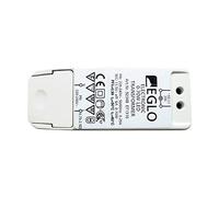 Eglo 0 W White Transformer, Dimmable, Overload Protection, Surge Protection, Short Circuit Protection, Indoor Use, 92348, CE Met, Corded Electric