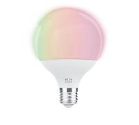 EGLO 11659 EGLO Connect LED Lightbulb E27 G95 RGBW, 11659 | E27 LED dimmable, Adjustable Colour Temperature and RGB Colours, LED Bulb G95, Ø 9.5 cm