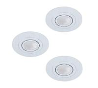 EGLO 3-piece set recessed spotlights Areitio