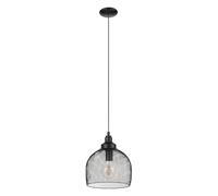 Eglo 49736 STRAITON Pendant Light in Black Steel