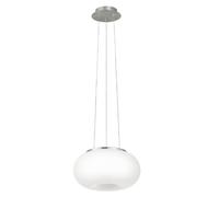 Eglo 86813 Ball Pendant Light, Metal, E27, White