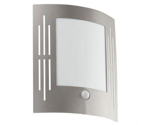 Eglo 88144 City External Security Light With Pir Movement Sensor (Stainless Steel)