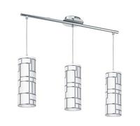 Eglo 92563 E27 Chrome Pendant Lamp BAYMAN