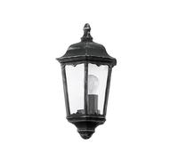 Eglo 93459 NAVEDO Exterior Wall Light in Black and Silver-Patina