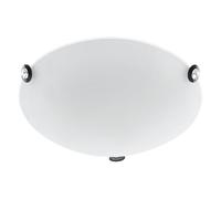 Eglo 93624 Metal Ceiling Light Shade, Clear