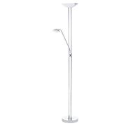 EGLO 93875, Baya LED, Floor Lamp, Steel, LED, 20W, White & Chrome