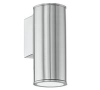 EGLO 94106 GU10-LED Stainless Steel Outdoor Wall Light RIGA, 94106