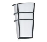 Eglo 94138 LED Anthracite Outdoor Wall Light BREGANZO, One Size