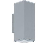 EGLO 94186 LED Silver Outdoor Wall Light TABO