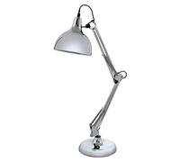 EGLO 94702 E27 Modern Chrome Adjustable Desk Lamp 'BORGILLIO'