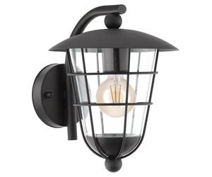 EGLO 94841 E27 Black Outdoor Wall Light PULFERO