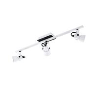 EGLO 97373 Spotlight from The Trillo Series Made of Steel in White, Black