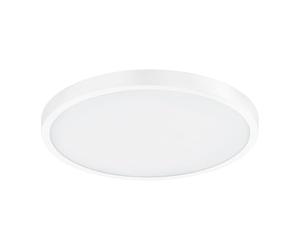 Eglo Access LED Ceiling lamp Fueva-A, 1 Flame wall lamp, Surface Mounted Aluminium and Plastic lamp in White, with Remote Control, Colour Temperature Change (Warm, Neutral, Cold), dimmable, Ø 30 cm