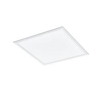 Eglo Access LED Ceiling Light Salobrena-A, 1-Flame Wall lamp, LED Ceiling lamp in White Aluminium and Plastic, with Remote, Adjustable Colour Temperature (Warm, Neutral, Cool), dimmable, 45cm LxW