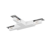 Eglo Accessories for Easy Track Rail System, T-Connector Strip Made of White Plastic