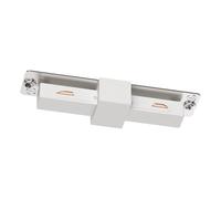 Eglo Accessory for Easy Track Rail System, Straight Connector Rail, Ceiling Light Accessory, White Plastic