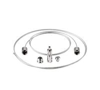Eglo Accessory Set Cable Suspension Suitable for Lighting Series Salobrena | 1 Material Steel Colour Chrome