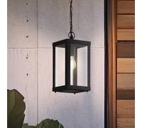 EGLO Alamonte 1 outdoor hanging light, black, length 15 cm, metal
