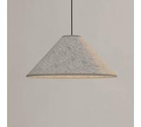 EGLO Alsager pendant light, felt lampshade, cone