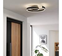 Eglo Andabaia-Z Smart Control Led Tuneable Ceiling Light, Black Black