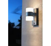 Eglo Atollari 2-Light Modern Exterior Wall Light With Sensor One Colour