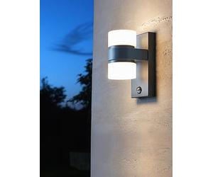 Eglo Atollari 2-Light Modern Exterior Wall Light With Sensor One Colour
