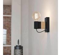 EGLO Bailrigg wall light made of wood