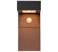 Eglo Baracconi Ip44 Outdoor Sensor Wall Light In Black Black One Size