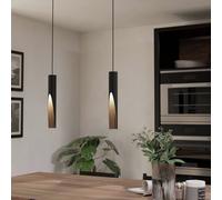 EGLO Barbotto Steel LED Pendant Light - Black & Brown