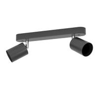 Eglo Basic Reciso-e Steel 2-Light Spotlight - Black
