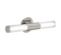 Eglo Bathroom Wall Light, Steel, E14, 40 W, Satin Nickel, 87222