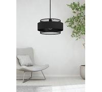 Eglo Bazely Mesh Black Modern Single Pendant Black