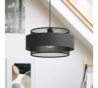 EGLO Bazely Black Pendant - Black