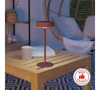 Eglo Best Choice Simeri Solar Led Rechargeable Table Lamp, Orange