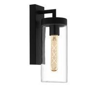 EGLO Outdoor Wall Lamp Bovolone, 1-Light Exterior Fixture, Steel wall Light
