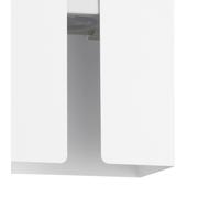 EGLO Briscola LED outdoor wall lamp, white, height 20 cm, metal, CCT