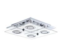 Eglo Ceiling Light, Stainless Steel, GU10, 3 W Transparent One Size 30931