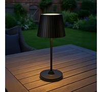 EGLO CABOZO LED Black Portable Outdoor Table Lamp, Black
