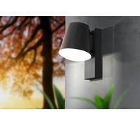 Eglo Outdoor Wall Lights, zinc-Plated Steel, 10 W, Anthracite