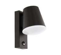 Eglo 97451 CALDIERO Outside Wall Light with Sensor in Black
