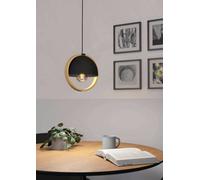Eglo Callow Natural Wood Pendant Light